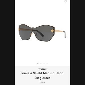 Versace sunglasses NWT.